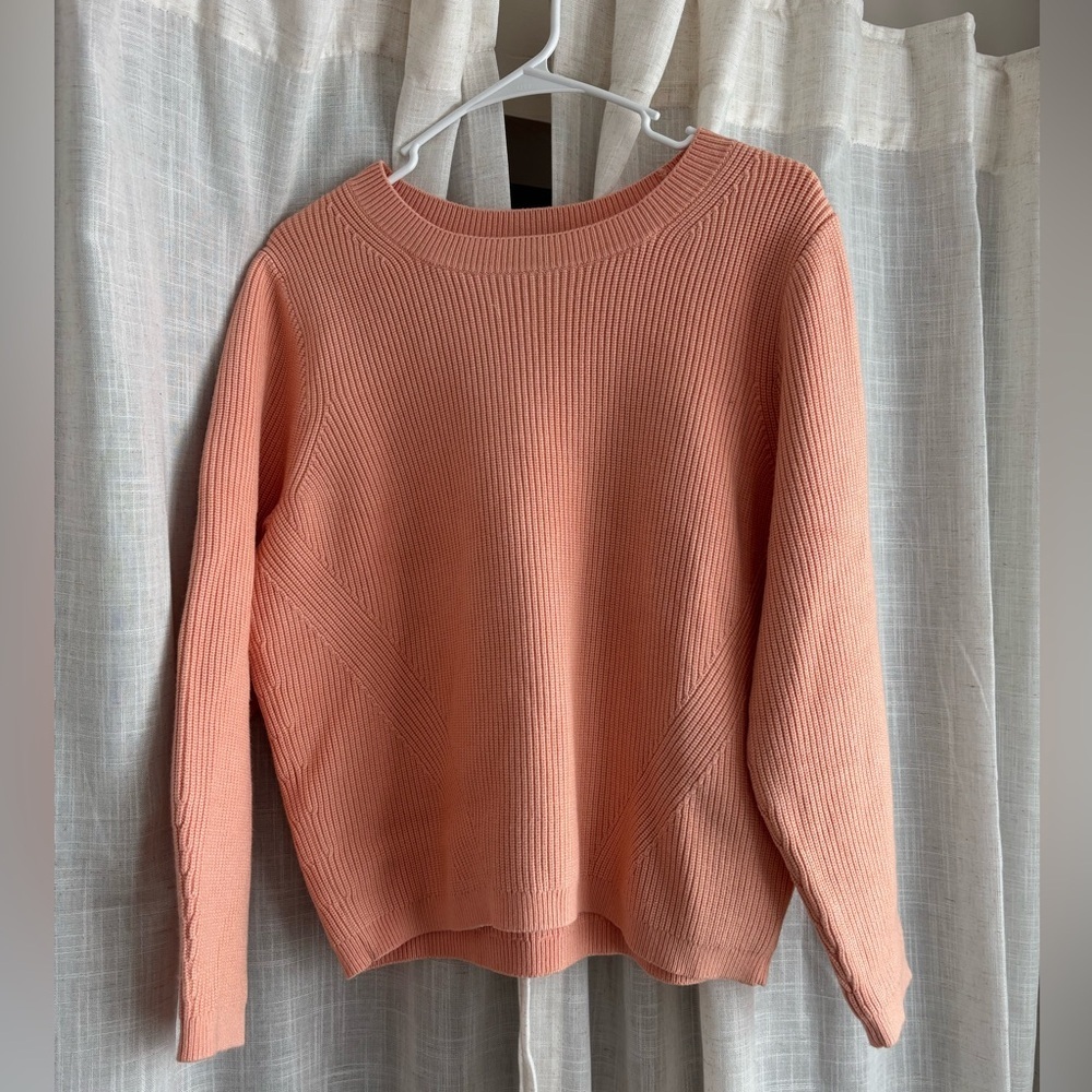 Jcrew | ribbed crew neck sweater, like new condition